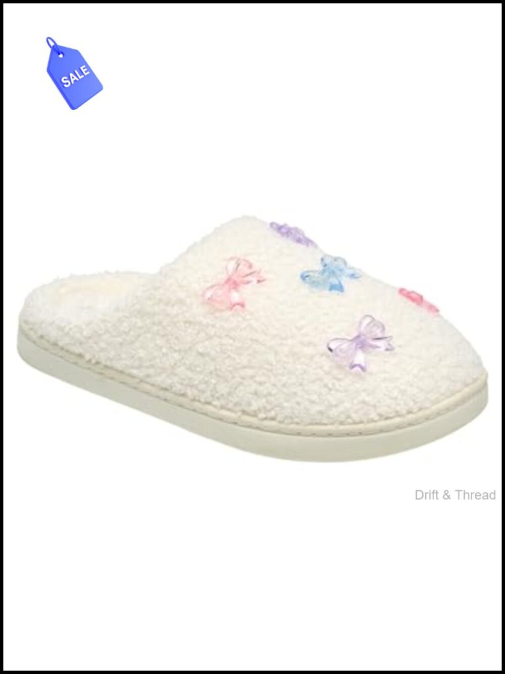 Women's Faux Fur Slippers Fuzzy Cushioned Slip-On Clog House Shoes